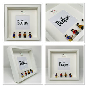 The Beatles Minifigure Frame