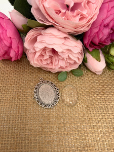 Wedding Bouquet Photo Memory Charm - 'Something Blue'
