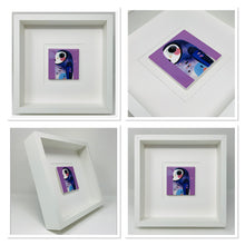 Load image into Gallery viewer, Ceramic Purple Owl Art Picture Frame
