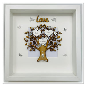 Pearl Love Tree Frame