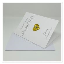 Load image into Gallery viewer, &#39;Husband To Be&#39; Personalised Card - A2

