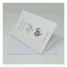 Load image into Gallery viewer, &#39;My Darling Wife&#39; Wedding Anniversary Personalised Card - A1
