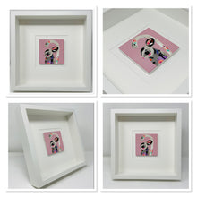 Load image into Gallery viewer, Ceramic Mouse Pink Art Picture Frame
