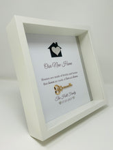 Load image into Gallery viewer, New Home Frame - Silver Glitter
