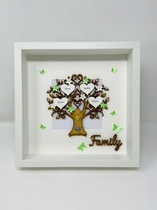 Family Tree Frame - Green Classic