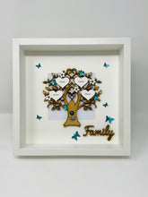Load image into Gallery viewer, Family Tree Frame - Teal Classic
