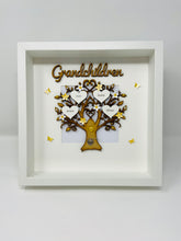 Load image into Gallery viewer, Grandchildren Family Tree Frame - Yellow Classic
