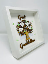 Load image into Gallery viewer, Great Grandchildren Family Tree Frame - Green Classic
