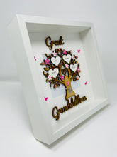 Load image into Gallery viewer, Great Grandchildren Family Tree Frame - Pink Classic
