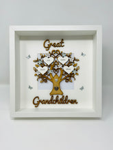 Load image into Gallery viewer, Great Grandchildren Family Tree Frame - Grey Classic
