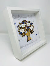 Load image into Gallery viewer, Family Tree Frame - Royal Blue &amp; Silver Glitter - Contemporary
