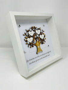 Quote 'Branches On A Tree' Family Tree Frame
