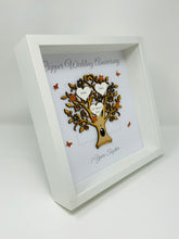 Load image into Gallery viewer, 7th Copper 7 Years Wedding Anniversary Frame - Message
