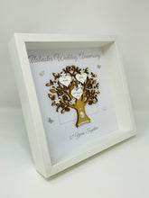 Load image into Gallery viewer, 37th Alabaster 37 Years Wedding Anniversary Frame - Message
