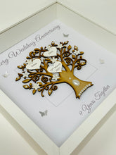 Load image into Gallery viewer, 9th Pottery 9 Years Wedding Anniversary Frame  - Message
