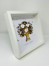 Load image into Gallery viewer, 18th Porcelain 18 Years Wedding Anniversary Frame - Message
