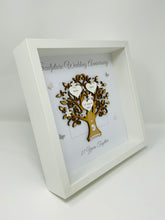 Load image into Gallery viewer, 27th Sculpture 27 Years Wedding Anniversary Frame - Message
