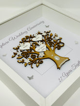 Load image into Gallery viewer, 27th Sculpture 27 Years Wedding Anniversary Frame - Message
