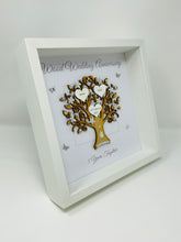 Load image into Gallery viewer, 5th Wood 5 Years Wedding Anniversary Frame - Message
