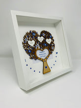Load image into Gallery viewer, 45th Sapphire 45 Years Wedding Anniversary Frame - Heart
