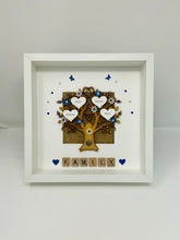 Load image into Gallery viewer, Scrabble Family Tree Frame - Royal Blue
