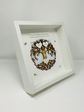 Load image into Gallery viewer, 10th Tin 10 Years Wedding Anniversary Frame - Tree Of Life
