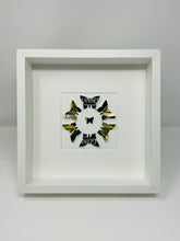 Load image into Gallery viewer, Guinness Upcycled Butterfly Circle Frame

