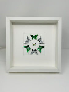 Gordons Gin & Tonic Upcycled Butterfly Circle Frame
