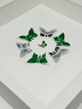 Load image into Gallery viewer, Gordons Gin &amp; Tonic Upcycled Butterfly Circle Frame
