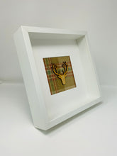 Load image into Gallery viewer, Stag Head Frame - Mustard &amp; Orange (3)
