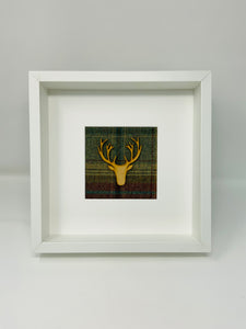 Stag Head Frame - Red & Blue (8)