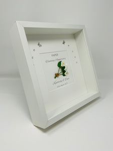 1st Paper 1 Year Wedding Anniversary Frame - Traditional