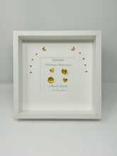 Load image into Gallery viewer, 50th Golden 50 Years Wedding Anniversary Frame - Traditional

