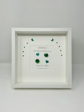 Load image into Gallery viewer, 55th Emerald 55 Years Wedding Anniversary Frame - Traditional
