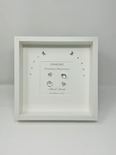 Load image into Gallery viewer, 60th Diamond 60 Years Wedding Anniversary Frame - Traditional
