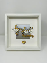 Load image into Gallery viewer, 10th Tin 10 Years Wedding Anniversary Frame  - Branch
