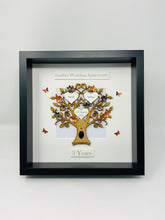Load image into Gallery viewer, 3rd Leather 3 Years Wedding Anniversary Frame - Classic
