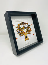 Load image into Gallery viewer, 7th Copper &amp; Black 7 Years Wedding Anniversary Frame - Classic
