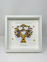 Load image into Gallery viewer, 50th Golden 50 Years Wedding Anniversary Frame - Classic
