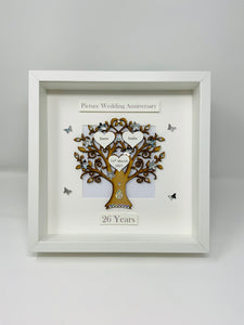 26th Picture 26 Years Wedding Anniversary Frame - Classic