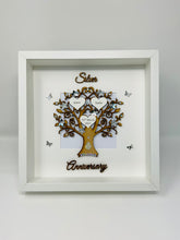 Load image into Gallery viewer, 25th Silver 25 Years Wedding Anniversary Frame - Wooden
