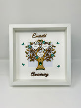 Load image into Gallery viewer, 55th Emerald 55 Years Wedding Anniversary Frame - Wooden
