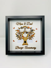Load image into Gallery viewer, 8th Years 8 Years Bronze Wedding Anniversary Frame - Mum &amp; Dad
