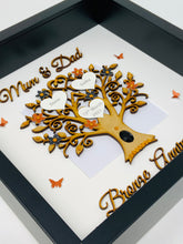 Load image into Gallery viewer, 19th Bronze 19 Years Wedding Anniversary Frame - Mum &amp; Dad

