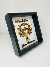 Load image into Gallery viewer, 3rd Leather 3 Years Wedding Anniversary Frame - Mum &amp; Dad
