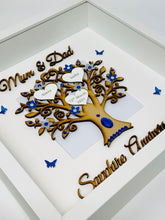 Load image into Gallery viewer, 45th Sapphire 45 Years Wedding Anniversary Frame - Mum &amp; Dad
