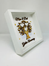 Load image into Gallery viewer, 50th Golden 50 Years Wedding Anniversary Frame - Mum &amp; Dad
