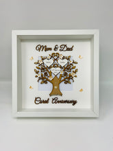 Load image into Gallery viewer, 35th Coral 35 Years Wedding Anniversary Frame - Mum &amp; Dad
