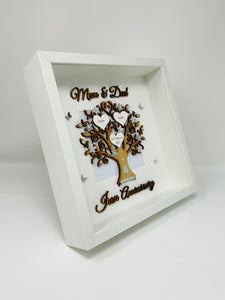 6th Iron 6 Years Wedding Anniversary Frame - Mum & Dad