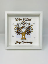Load image into Gallery viewer, 14th Ivory 14 Years Wedding Anniversary Frame - Mum &amp; Dad
